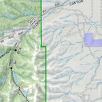 US Forest Service R4 Uinta-Wasatch-Cache NF Salt Lake Ranger District Deseret Peak Recreation Map 2019 digital map