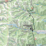 US Forest Service R4 Uinta-Wasatch-Cache NF Salt Lake Ranger District Deseret Peak Recreation Map 2019 digital map
