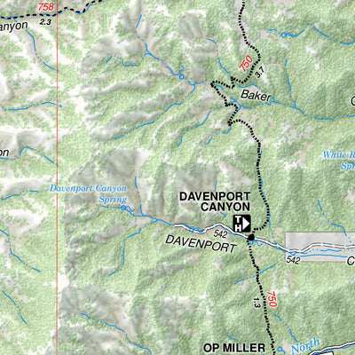 US Forest Service R4 Uinta-Wasatch-Cache NF Salt Lake Ranger District Deseret Peak Recreation Map 2019 digital map