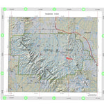 US Forest Service R4 Uinta Wasatch Cache NF Vernon RD Forest Visitor Map 2014 digital map