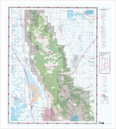 US Forest Service R4 Wellsville Mountain Wilderness Uinta-Wasatch-Cache NF 2006 digital map