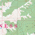US Forest Service R4 Wellsville Mountain Wilderness Uinta-Wasatch-Cache NF 2006 digital map