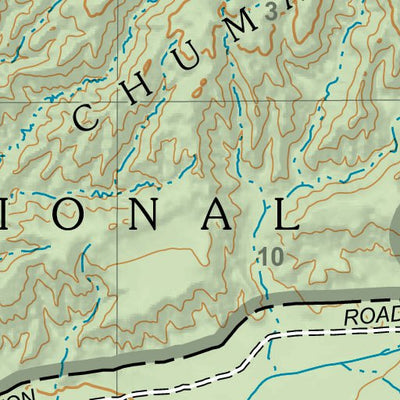 US Forest Service R5 Apache Canyon digital map