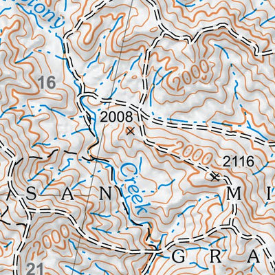US Forest Service R5 Bear Canyon digital map
