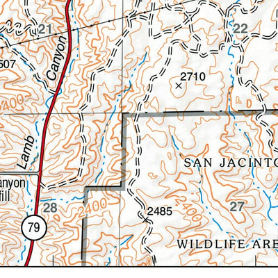 US Forest Service R5 Beaumont digital map