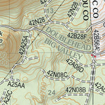 US Forest Service R5 Border Mountain digital map