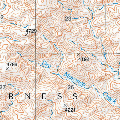 US Forest Service R5 Catclaw Flat digital map
