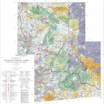 US Forest Service R5 Cleveland National Forest Visitor Map (South) digital map