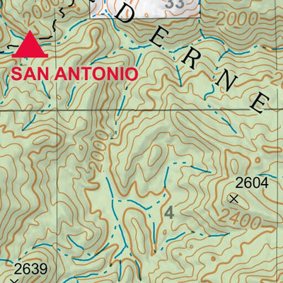 US Forest Service R5 Cone Peak digital map