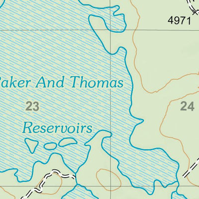 US Forest Service R5 Dead Horse Reservoir digital map