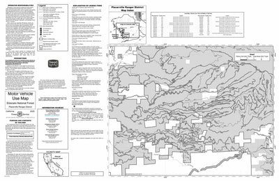 Eldorado MVUM - Placerville (side 1) Preview 1