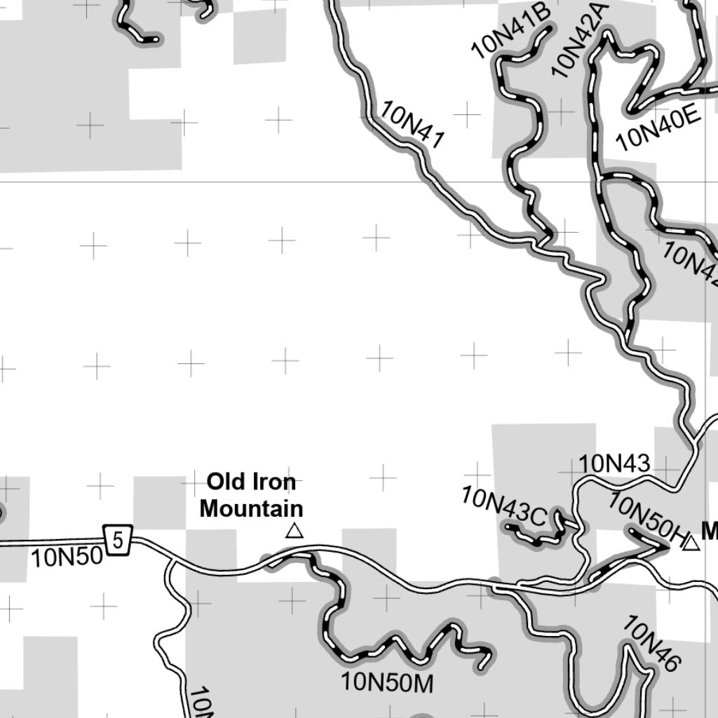 Eldorado MVUM - Placerville (side 2) Map by US Forest Service R5