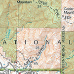 US Forest Service R5 Forest Falls digital map