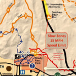 Inyo National Forest Winter Recreation Map (Mammoth Lakes & June Lake) Preview 2