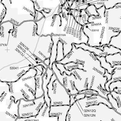 Lassen MVUM - Map 2a Preview 3