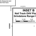 Mendocino MVUM - South Central (Inset B: Nail Track) Preview 2