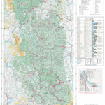 Mendocino National Forest Visitor Map Preview 1