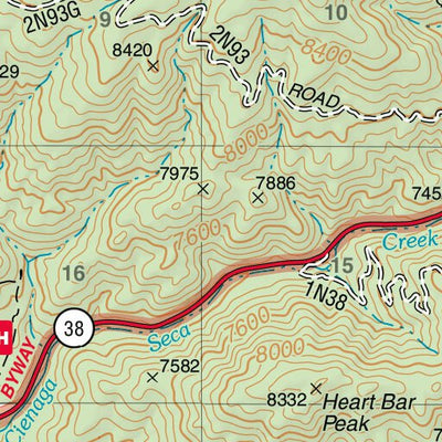 US Forest Service R5 Moonridge digital map