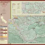 US Forest Service R5 Mount Pinos Motor Vehicle Opportunity Guide (West) digital map