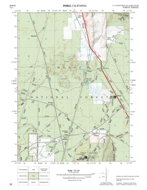 US Forest Service R5 Perez digital map