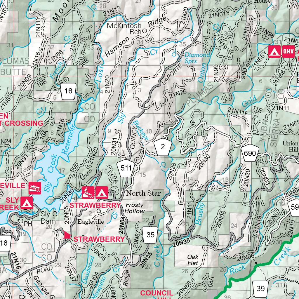 Plumas National Forest Visitor Map By US Forest Service R5 Avenza Maps   Us Forest Service R5 Plumas National Forest Visitor Map Digital Map 36557675069596 