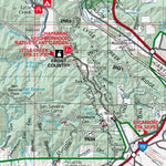 US Forest Service R5 San Bernardino National Forest Visitor Map (north) digital map
