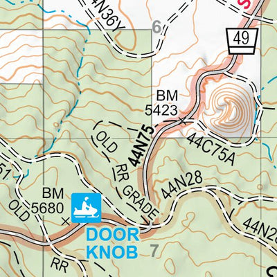 US Forest Service R5 Schonchin Butte (Modoc Atlas) digital map