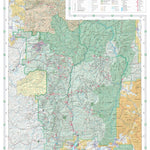Sequoia National Forest Visitor Map (South) Preview 1