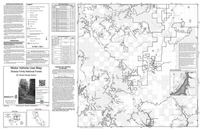 Shasta-Trinity MVUM - Mt. Shasta (south) Preview 1