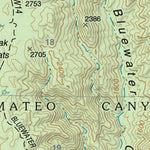US Forest Service R5 Sitton Peak digital map