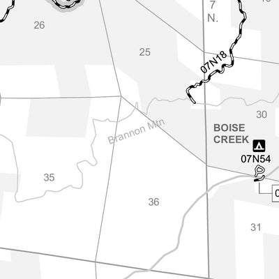 Six Rivers MVUM - Lower Trinity (north-central) Preview 2