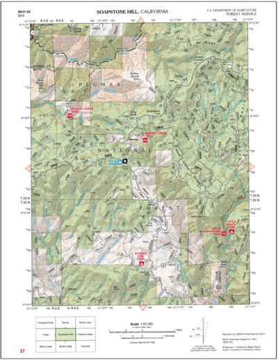US Forest Service R5 Soapstone Hill (2012) digital map