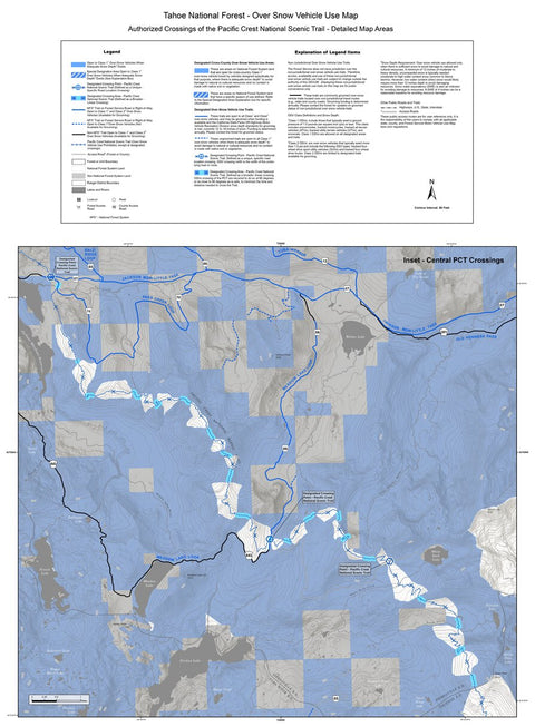 Tahoe National Forest OSVUM - Central Inset Preview 1