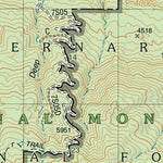 US Forest Service R5 Toro Peak digital map