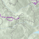US Forest Service R6 Pacific Northwest Region (WA/OR) Ashland Municipal Watershed Trails Map digital map