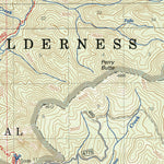 US Forest Service R6 Pacific Northwest Region (WA/OR) Boulder Creek Wilderness Map digital map