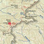 US Forest Service R6 Pacific Northwest Region (WA/OR) Boulder Creek Wilderness Map digital map