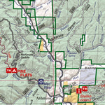 US Forest Service R6 Pacific Northwest Region (WA/OR) Central Washington Cascades Recreation Map North digital map