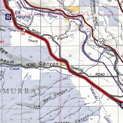 US Forest Service R6 Pacific Northwest Region (WA/OR) Central Washington Cascades Recreation Map South digital map