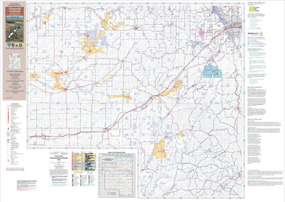 US Forest Service R6 Pacific Northwest Region (WA/OR) Channeled Scablands Recreation Map South digital map