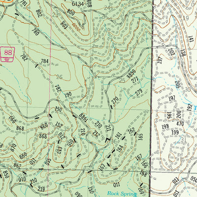 US Forest Service R6 Pacific Northwest Region (WA/OR) Chemult Ranger District Map digital map