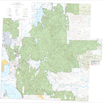 US Forest Service R6 Pacific Northwest Region (WA/OR) Chiloquin Ranger District Map digital map