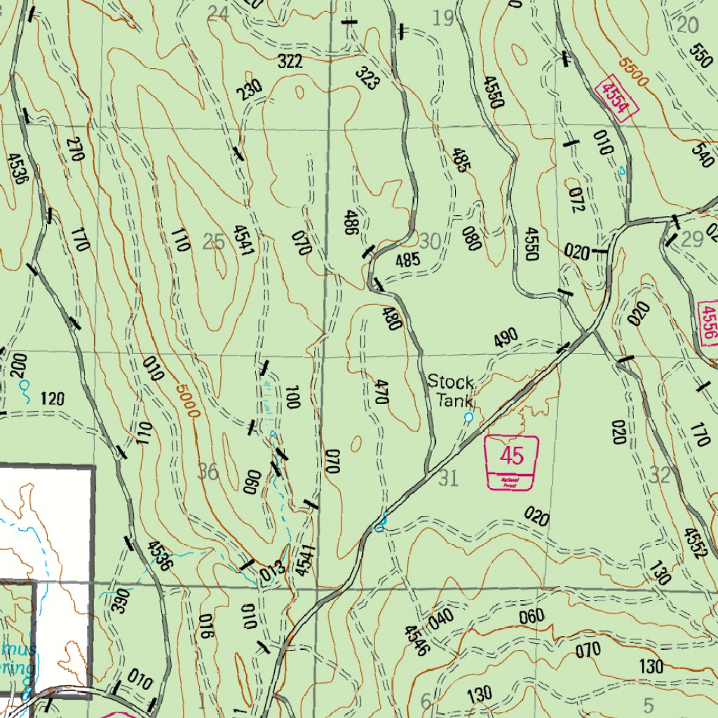 Chiloquin Ranger District Map by US Forest Service R6 Pacific Northwest