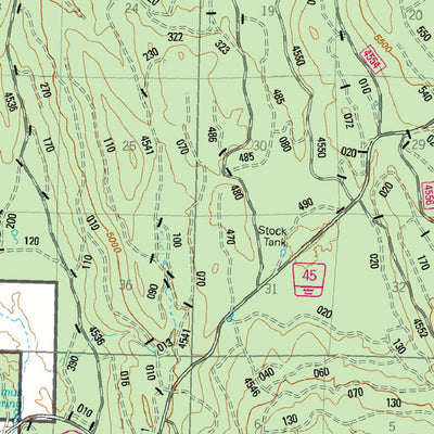 US Forest Service R6 Pacific Northwest Region (WA/OR) Chiloquin Ranger District Map digital map