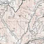 US Forest Service R6 Pacific Northwest Region (WA/OR) Clackamas River Ranger District Map digital map
