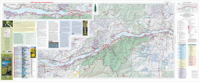 US Forest Service R6 Pacific Northwest Region (WA/OR) Columbia River Gorge NSA Recreation Map Bundle bundle