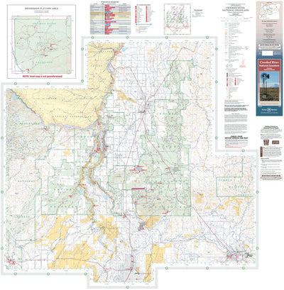 US Forest Service R6 Pacific Northwest Region (WA/OR) Crooked River National Grassland Ranger District Map digital map