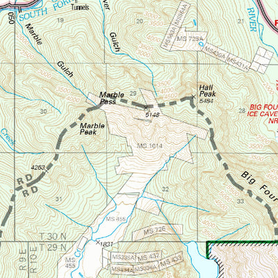 US Forest Service R6 Pacific Northwest Region (WA/OR) Darrington Ranger District Map West digital map