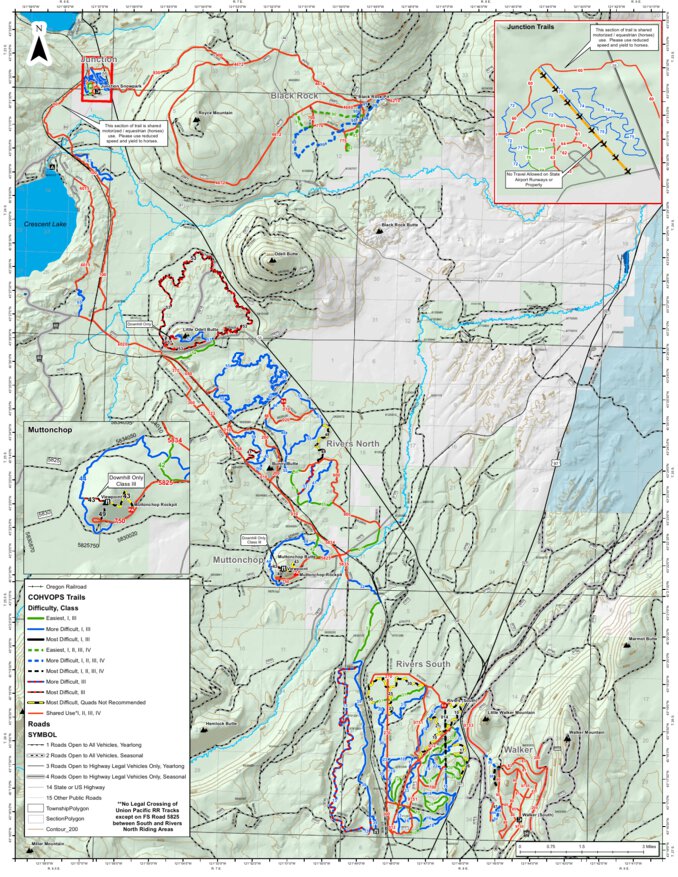 Deschutes National Forest COHVOPS Three Trails OHV Trails OHV