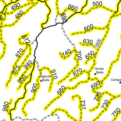 US Forest Service R6 Pacific Northwest Region (WA/OR) Deschutes NF - Bend Fort Rock RD North - Firewood Map digital map